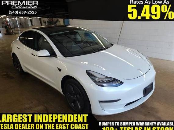 TESLA MODEL 3 2021 5YJ3E1EA9MF861335 image